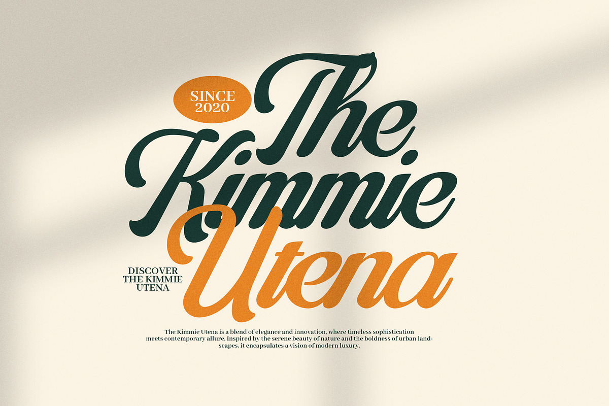 Ambriana Script Font, a Script Font by Graphicxell (Photo 2 of 8)