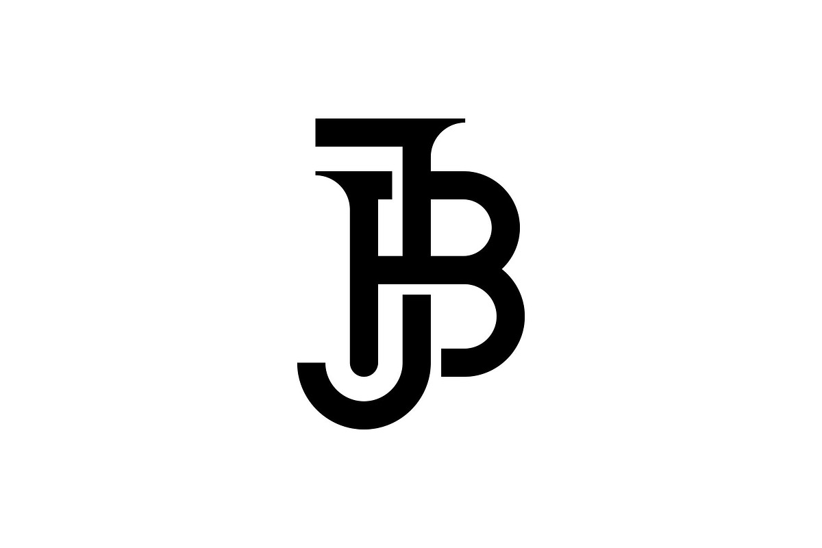 Monogram Initial Letter J B Logo, a Branding & Logo Template by Buqancreative (Photo 2 of 2)