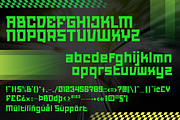 Gear Shift - Modern Sports Font, a Sans Serif Font by Sronstudio (Thumbnail 10 of 12)