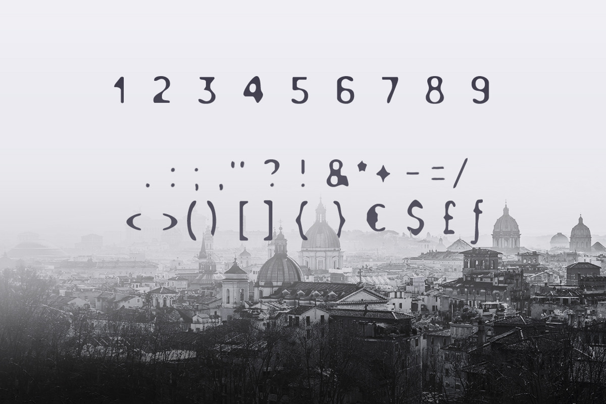 Disappear. Sans Serif Font preview 4