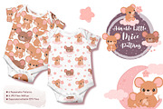 Adorable Little Mice Patterns, a Pattern Graphic by DrawStudio1988 (Thumbnail 4 of 11)