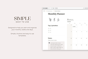 Notion Life Planner, a Stationery Template by AestheticOrganizer (Thumbnail 3 of 10)