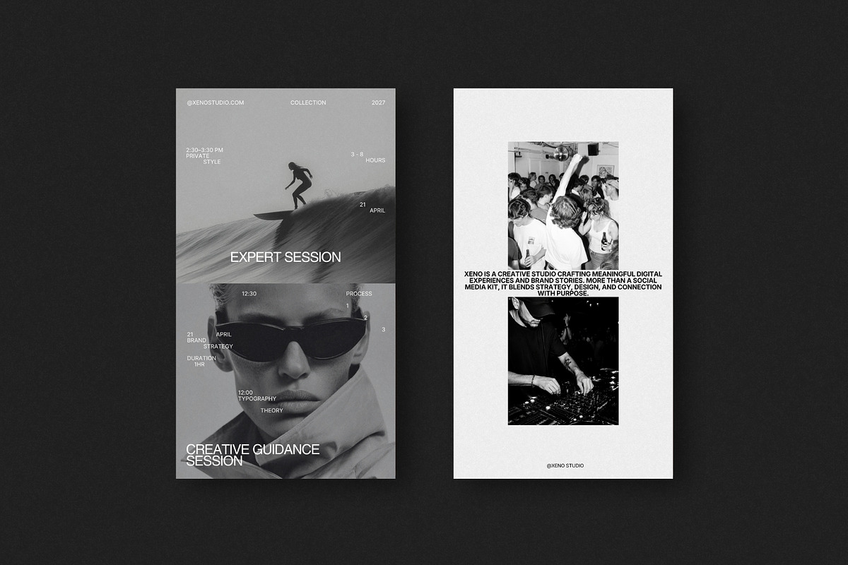 XENO | Social Media Kit Bundle, a Social Media Template by The Aesthetic Studio (Photo 9 of 10)