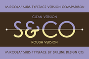 SFC Mircola, a Sans Serif Font by Skilline Supply Co. (Thumbnail 9 of 9)