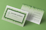 Eco Green Business Card Design, a Business Card Template by Kseniya-Omega (Thumbnail 2 of 4)