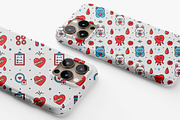 Kawaii Blood Donation Patterns SVG, a Pattern Graphic by one-touch (Thumbnail 2 of 19)