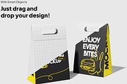 Takeaway Paper Bag Mockup, a Packaging Mockup by graphicsauce (Thumbnail 2 of 4)