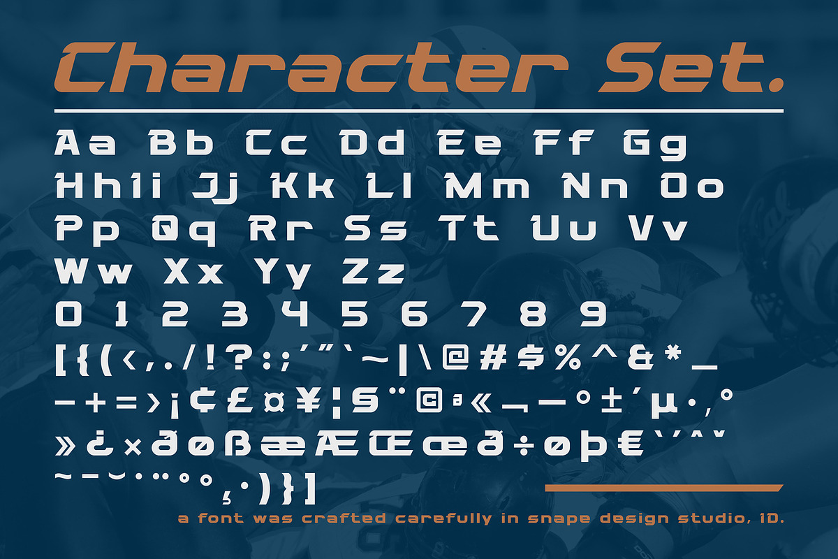 Enforce - Sport Font, a Sans Serif Font by Snape Design Studio (Photo 2 of 5)