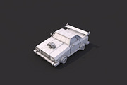 Low Poly Racing Car, a Cars & Vehicle 3D Model by CreativeeArt (Thumbnail 5 of 8)