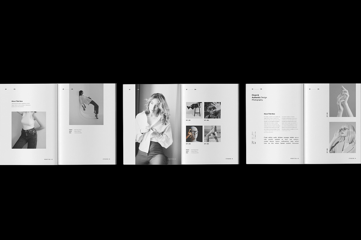 Photography Portfolio Template, a Brochure Template by TemplateFolio-Shop (Photo 11 of 17)