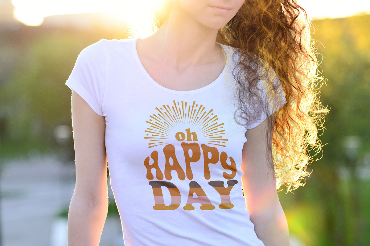 Happy Day Retro Graphics & Patterns, an Illustration by Wild Twig Co (Photo 6 of 13)