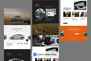Electric Vehicle Landing Page, a Landing Page Template by SLAB! Design (Thumbnail 4 of 4)