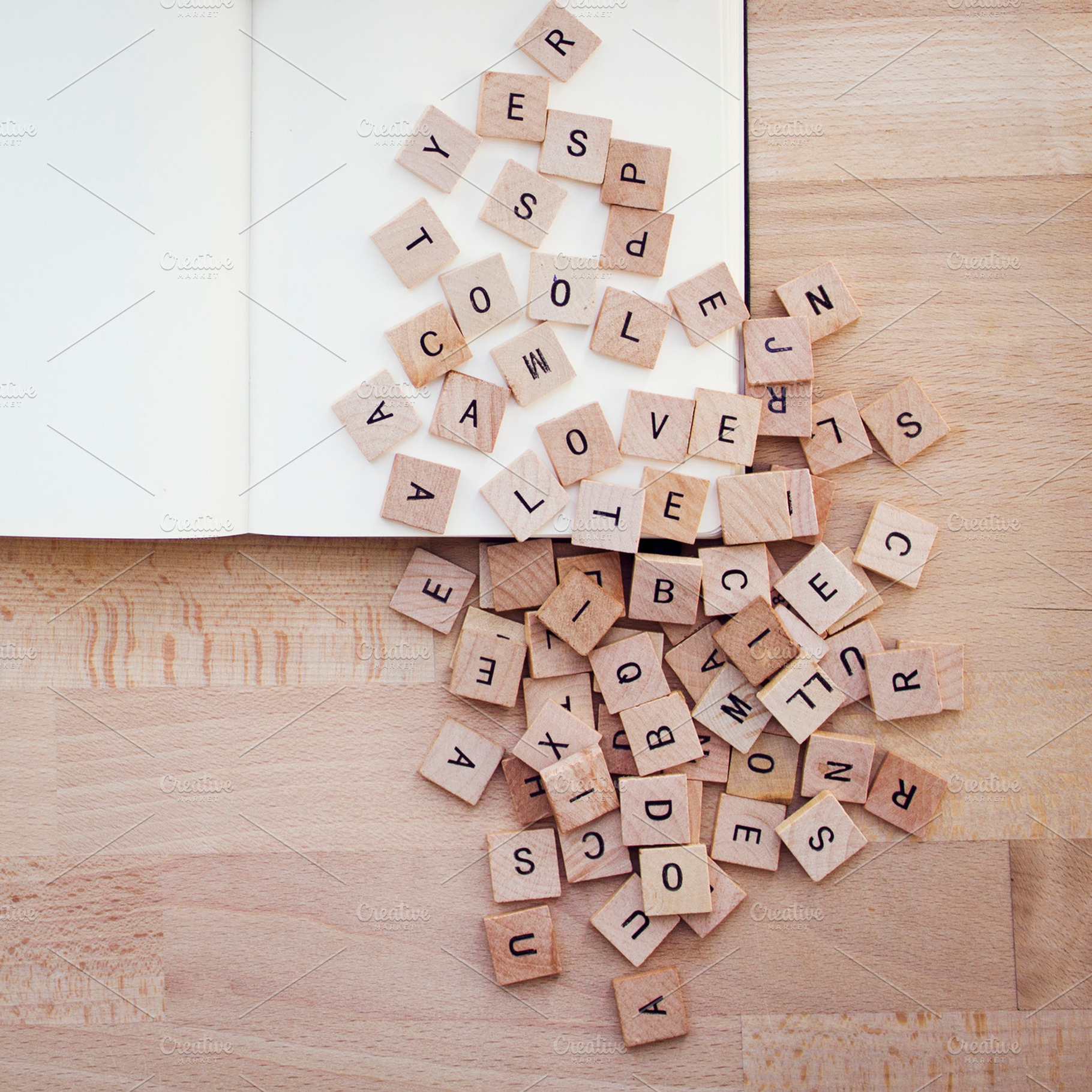 Love letters stock photo containing letter and lettered, a School & Education Photo by Geasuha