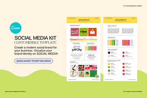 Customizable Social Media Guide KIT