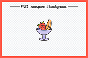 Cake and Sweets Icons Illustration, a Food Illustration by Designfour (Thumbnail 5 of 5)