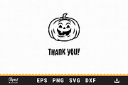 Jack O Lantern SVG, Halloween icons, an Illustration by ClipartMuchLove (Thumbnail 5 of 5)