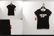 Women's T-shirt On 5 Stages Mock-up, a Hoody Mockup by Mocca Mockups Store (Thumbnail 6 of 59)