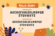 Hello Jerry - Playful Bold Font, a Font by Weape Studio (Thumbnail 7 of 8)