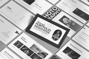 Minimal Portfolio Presentation, a Presentation Template by Mighty-Slide