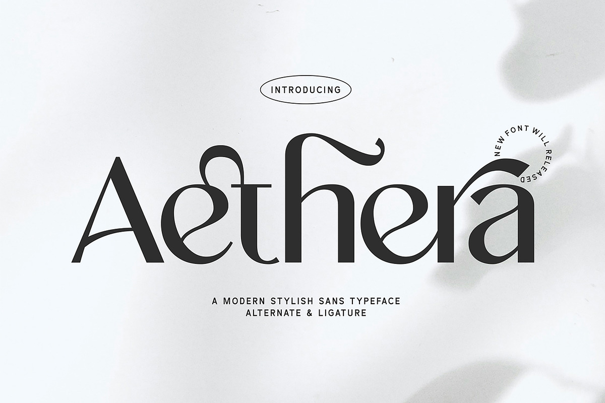 Aethera Modern Stylish Serif Font, a Serif Font by Morand Union (Photo 1 of 7)