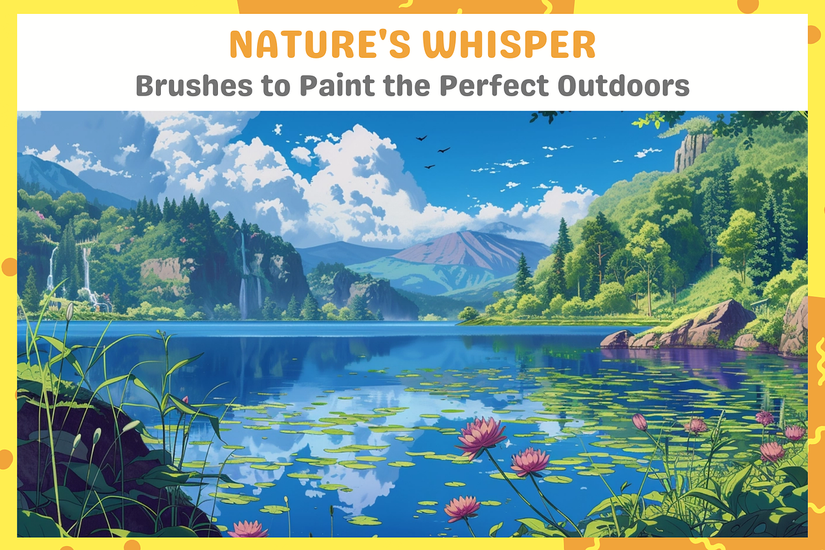 134 Premium Nature Brushes, a Brushes & More by nikiartcorner (Photo 4 of 7)
