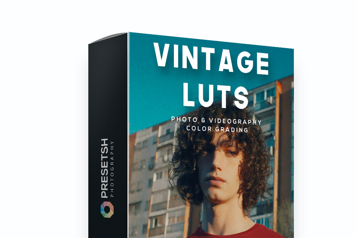 Vintage LUTs for Color Grading, an Action Add-On by Presetsh.com (Photo 1 of 8)