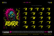 Brutal Rioter Typeface, a Script Font by alit design (Thumbnail 8 of 20)