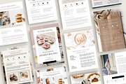 Cookbook Recipe Template, a Flyer Template by Design Lush Studio (Thumbnail 3 of 6)