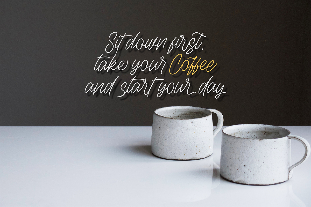 Rottordam - Regular, Thin, and Bold, a Script Font by Inspiratype (Photo 3 of 14)