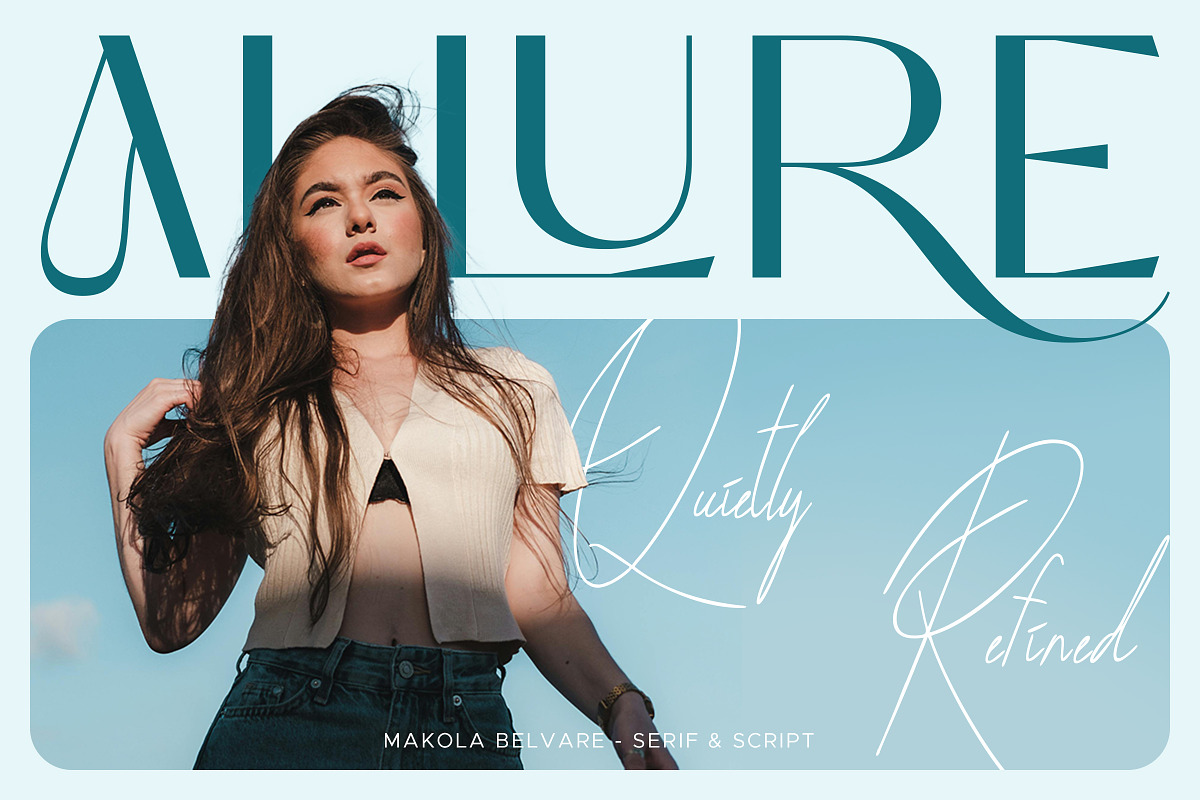 Makola Belvare | Font Duo, a Sans Serif Font by ClevUs (Photo 7 of 12)