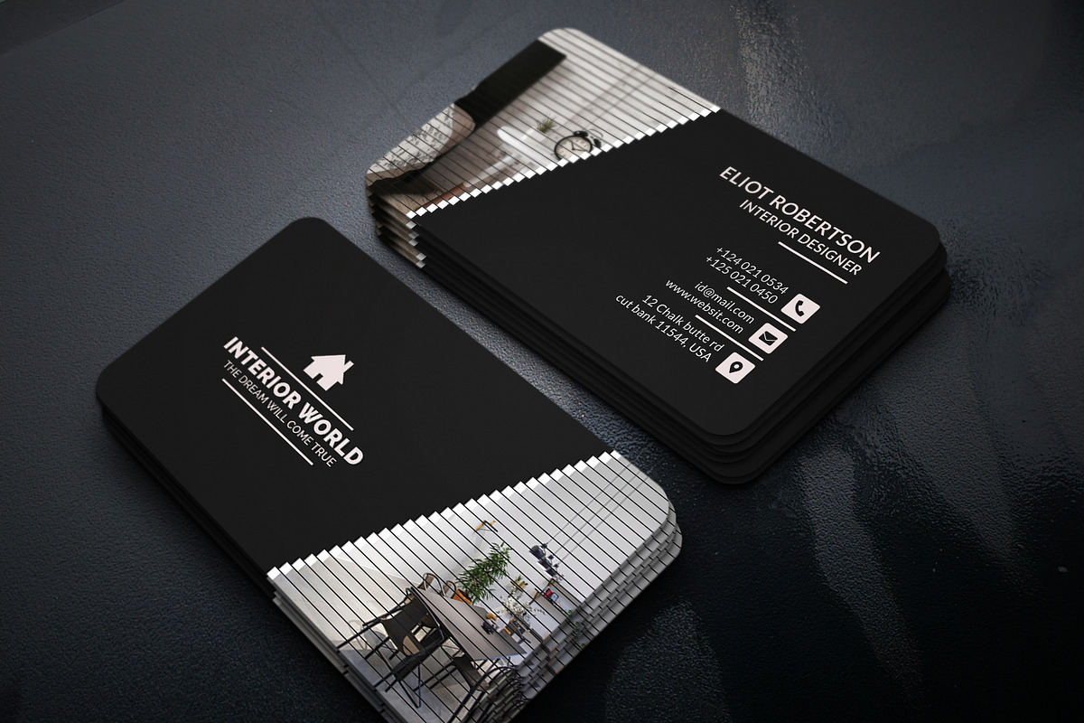 Interior Business Card, a Business Card Template by Helal Shop (Photo 4 of 5)