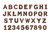 Coffee Beans, a Symbol Font by Loudoun Design Co. (Thumbnail 2 of 6)