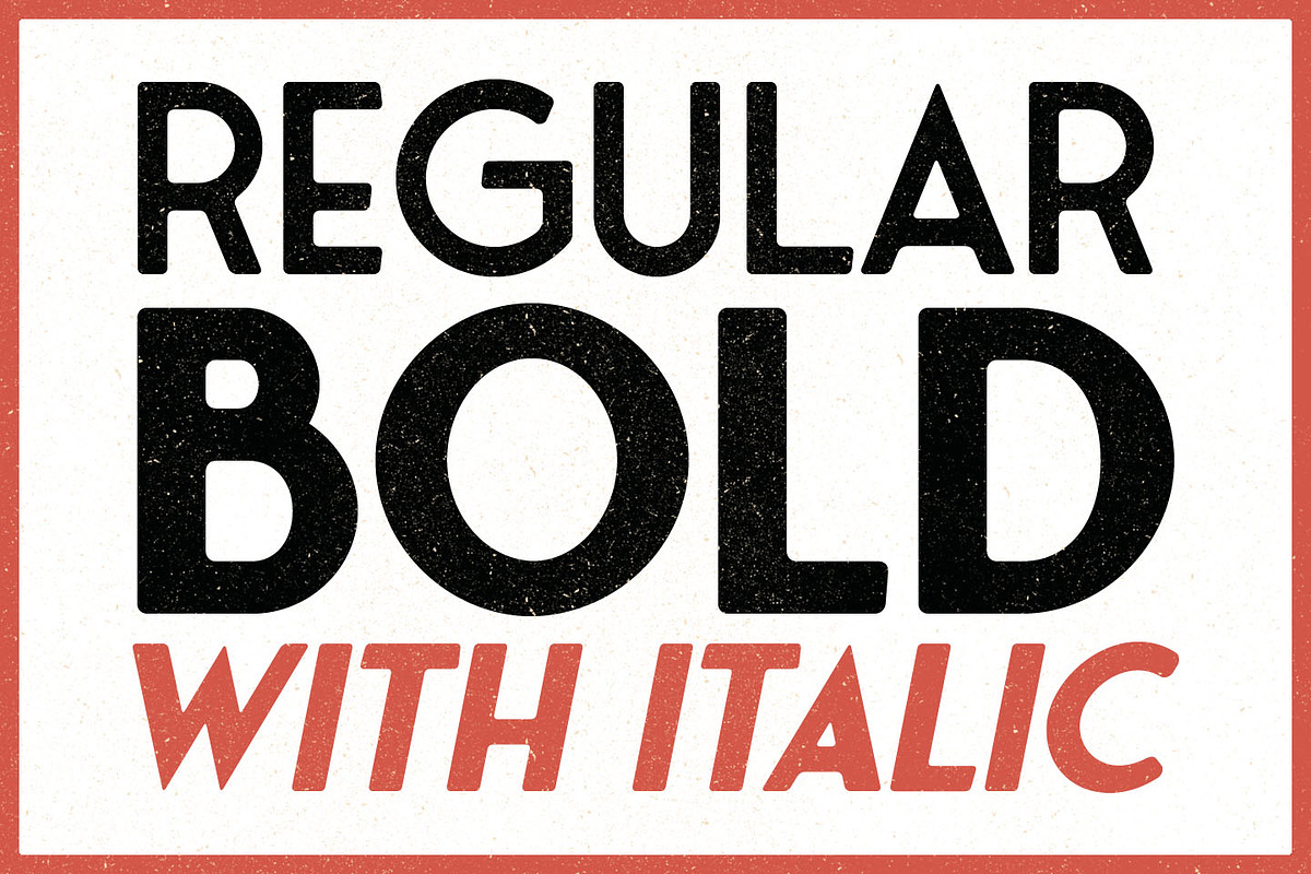 Fonseca Rounded +BONUS RETRO POSTERS, a Sans Serif Font by Nasir Udin (Photo 9 of 10)