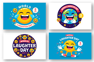 12 World Laughter Day Illustration