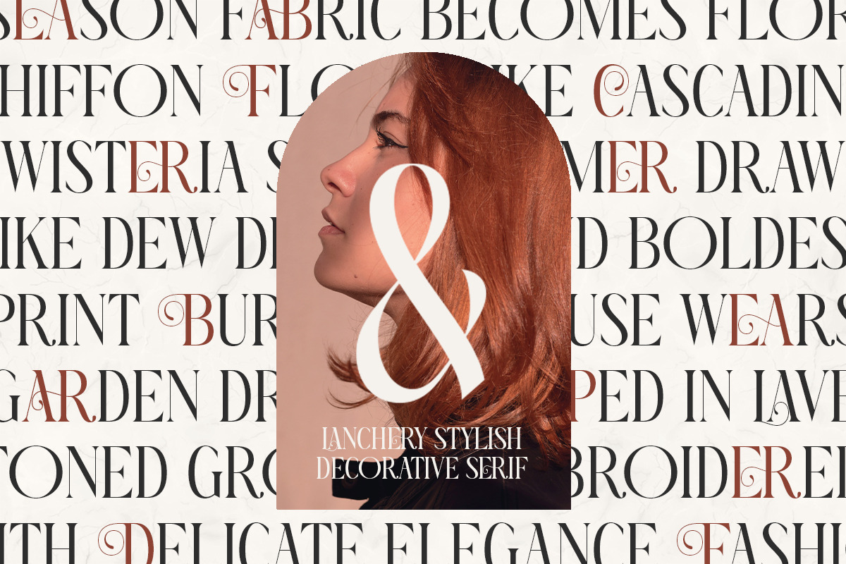 Lanchery - Elegant Luxury Stylish, a Serif Font by Shakira Studio (Photo 5 of 10)