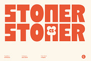 CS Stoner – Display Typeface, a Sans Serif Font by Craft Supply Co. (Thumbnail 1 of 8)