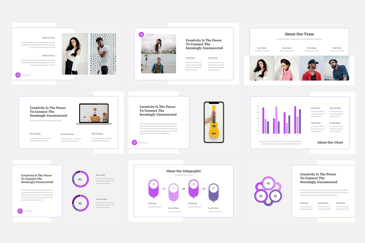 Grovie - Creative Keynote, a Presentation Template by naulicreative (Photo 4 of 4)