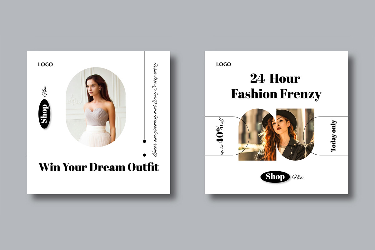Modern Fashion Social Media Post preview 4