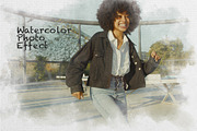 Watercolor Photo Painting Effect, a Layer Style Add-On by smishura (Thumbnail 1 of 2)
