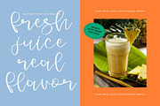 Break Flavor Modern Handwritten, a Script Font by Integritype Studio (Thumbnail 9 of 15)