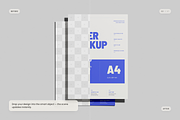 A4 Flyer Poster Mockup, an Advertising Mockup by Toasin Studio (Thumbnail 2 of 7)