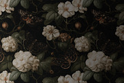 MOTHS & FLOWERS Seamless Pattern, a Pattern Graphic by AYAKA Studio Co. (Thumbnail 7 of 8)