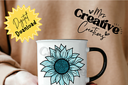 Colorful Sunflowers Clipart Bundle, a Graphic by Mrs. Creative Creations (Thumbnail 2 of 6)
