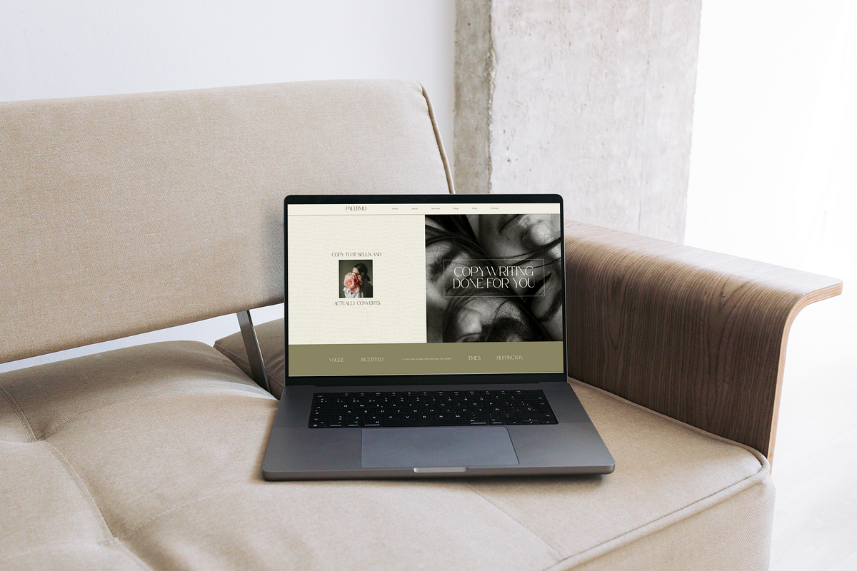 Wix Website Template Small Business, a Wix Template by Branding Babe Co. (Photo 9 of 10)