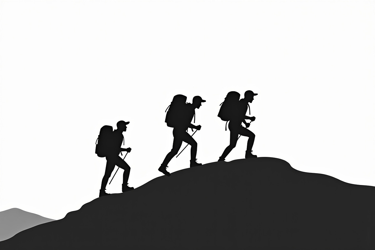 Adventure Trekking Vector Pack, an Illustration by musafir_fashion (Photo 18 of 21)