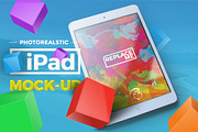 4 Photorealistic iPad Mock-up, an iPad Mockup by Propex (Thumbnail 1 of 5)
