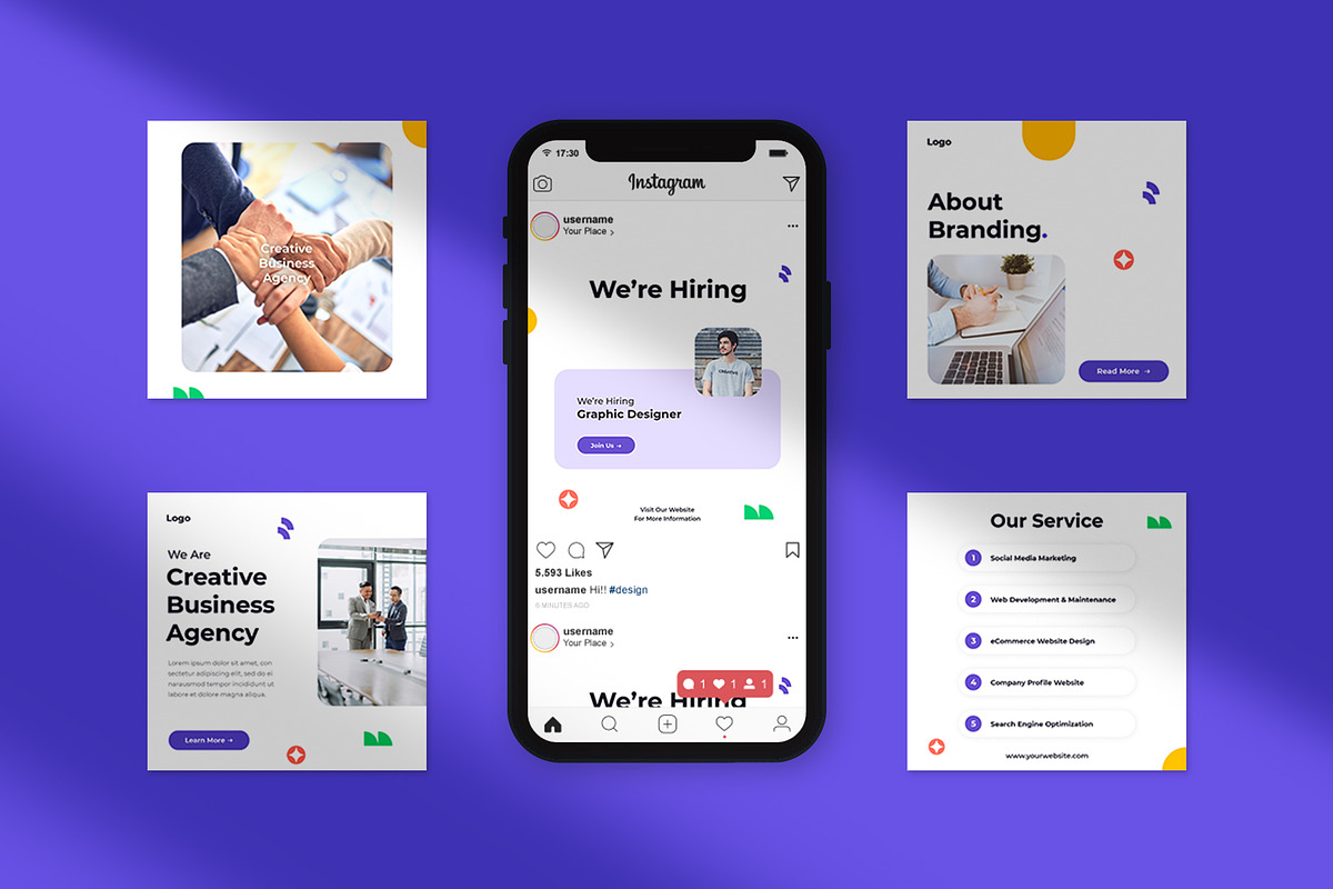 Delta - Business Social Media Pack, a Social Media Template by Neetlabs Studio (Photo 3 of 5)