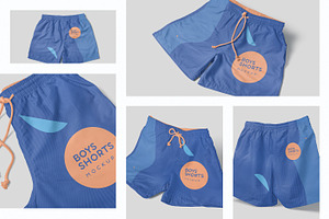 Men Shorts Mockups