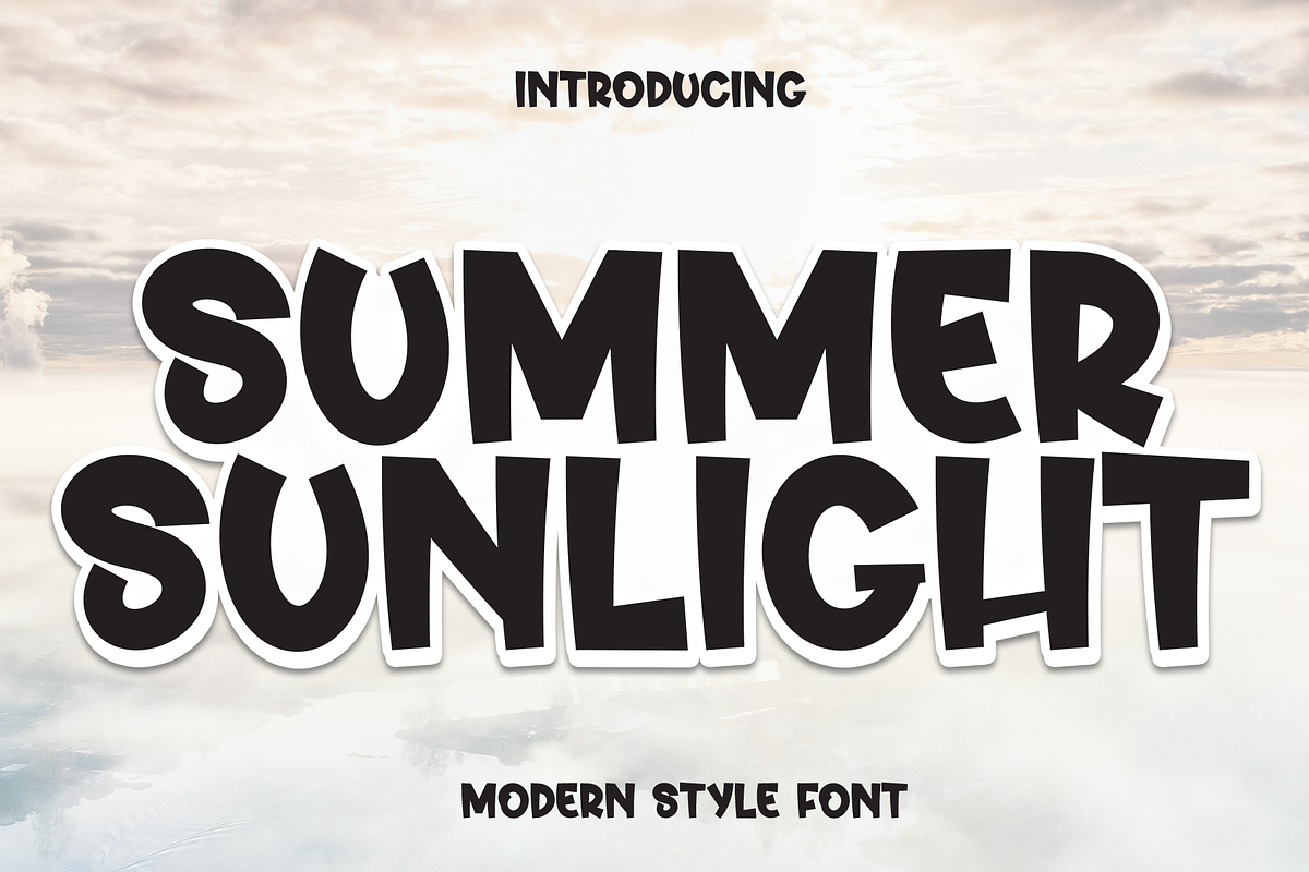 Summer Sunlight | Script Font, a Script Font by Scratchones (Photo 1 of 8)
