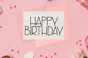 Simple Rainbow | Script Font, a Script Font by Scratchones (Thumbnail 4 of 8)